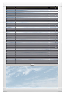 Venetian, Textured Pewter - Perfect Fit Blind